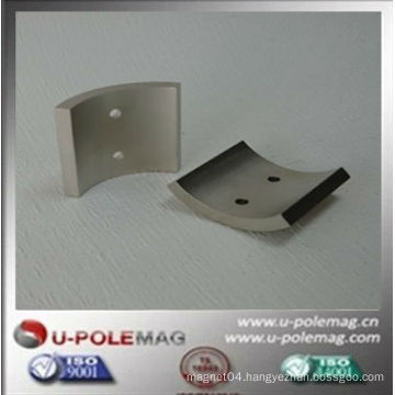 china manufacture N50 arc magnet